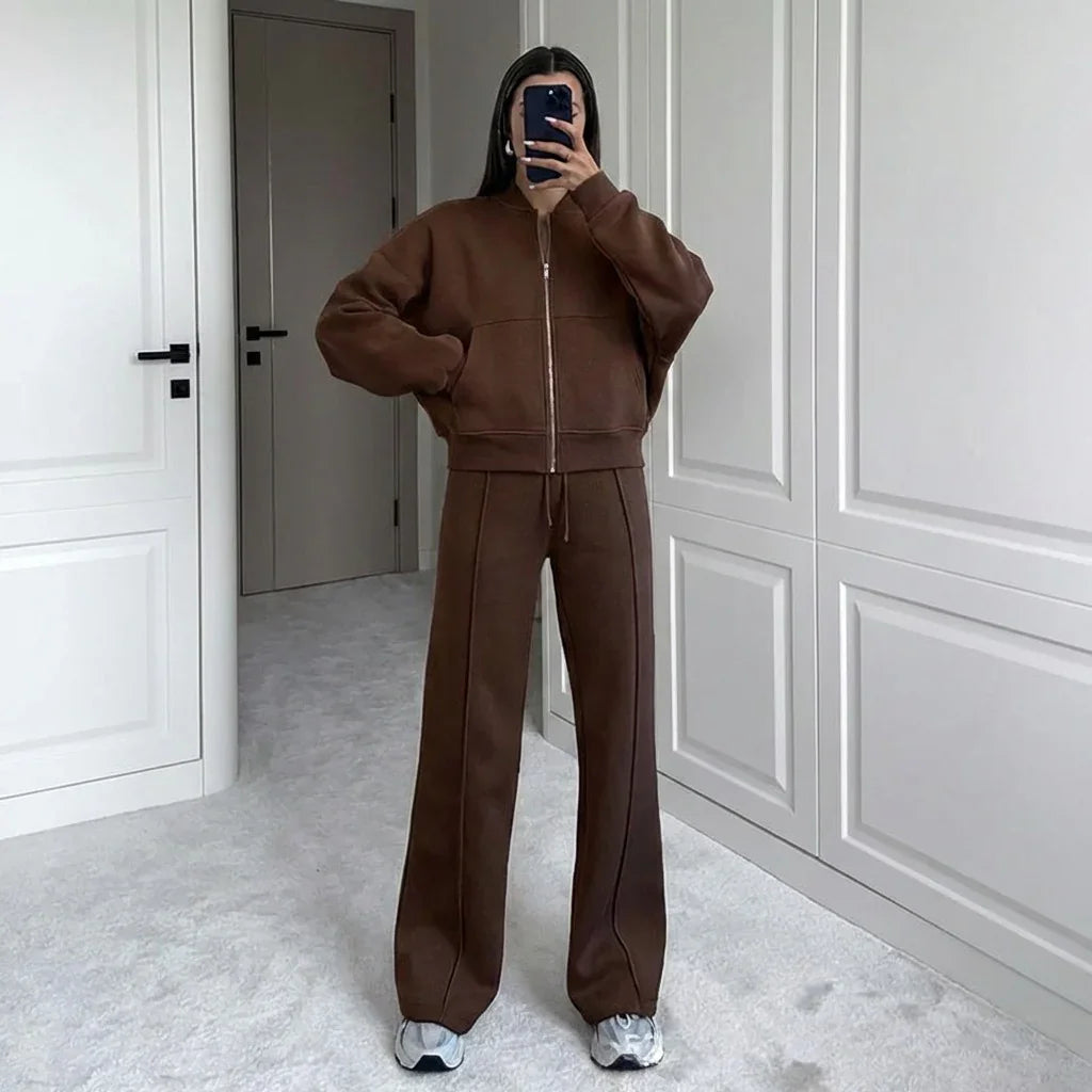 Conjunto Naomi em Moletom Premium com Jaqueta