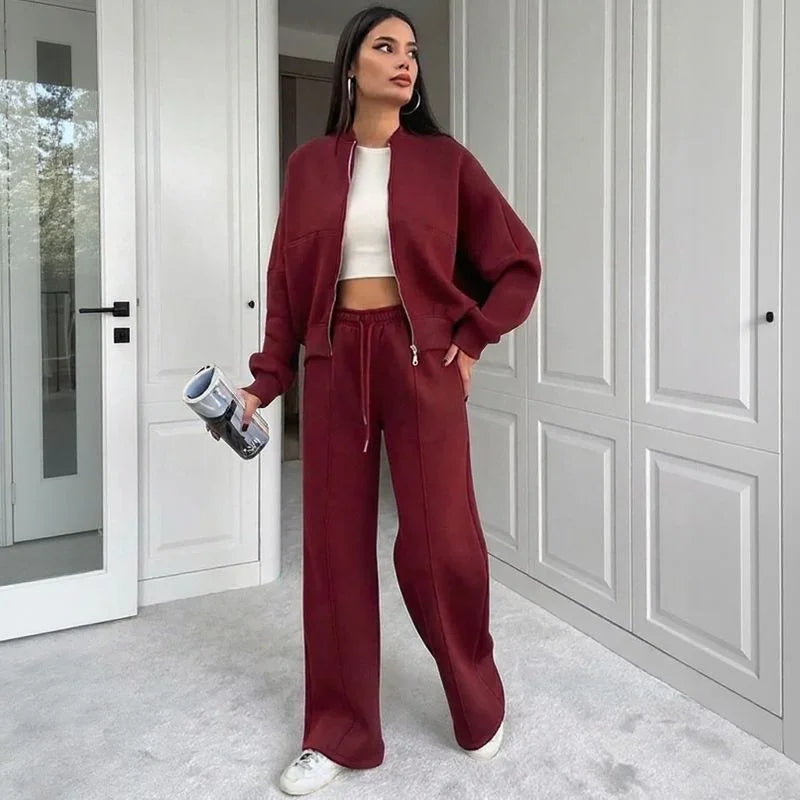 Conjunto Naomi em Moletom Premium com Jaqueta